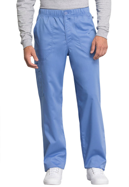 Cherokee WW Rev Tech Men's WW250AB Men's Mid Rise Straight Leg Zip Fly Pant