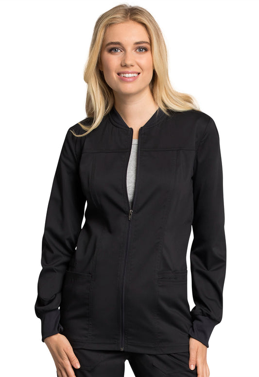 Cherokee WW Rev Tech Women's WW305AB Zip Front Jacket