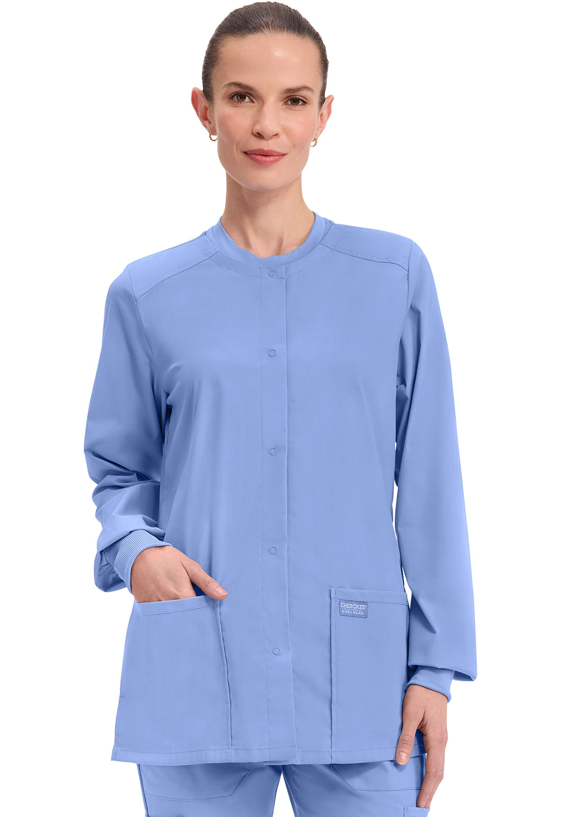 WW Professionals Women's WW340 Snap Front Jacket