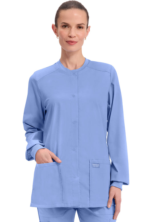 Cherokee WW Professionals Women's WW340 Snap Front Jacket