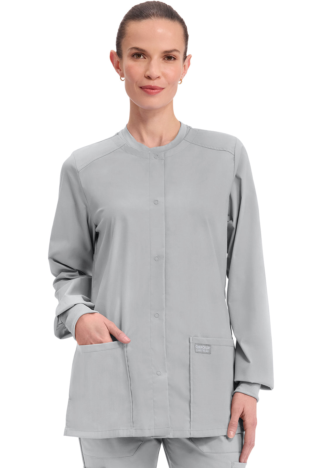 WW Professionals Women's WW340 Snap Front Jacket