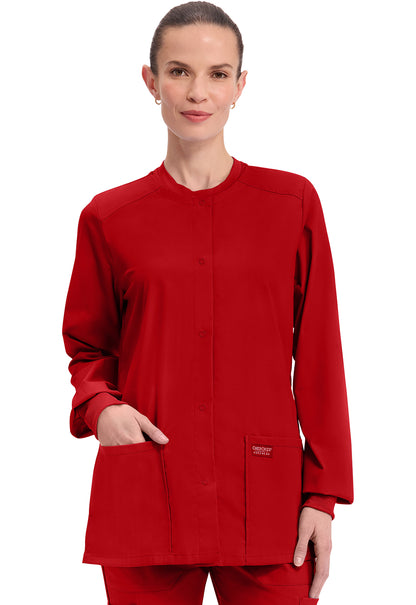 WW Professionals Women's WW340 Snap Front Jacket