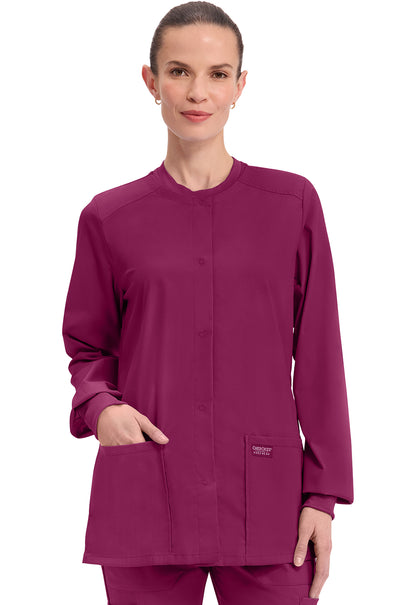 WW Professionals Women's WW340 Snap Front Jacket