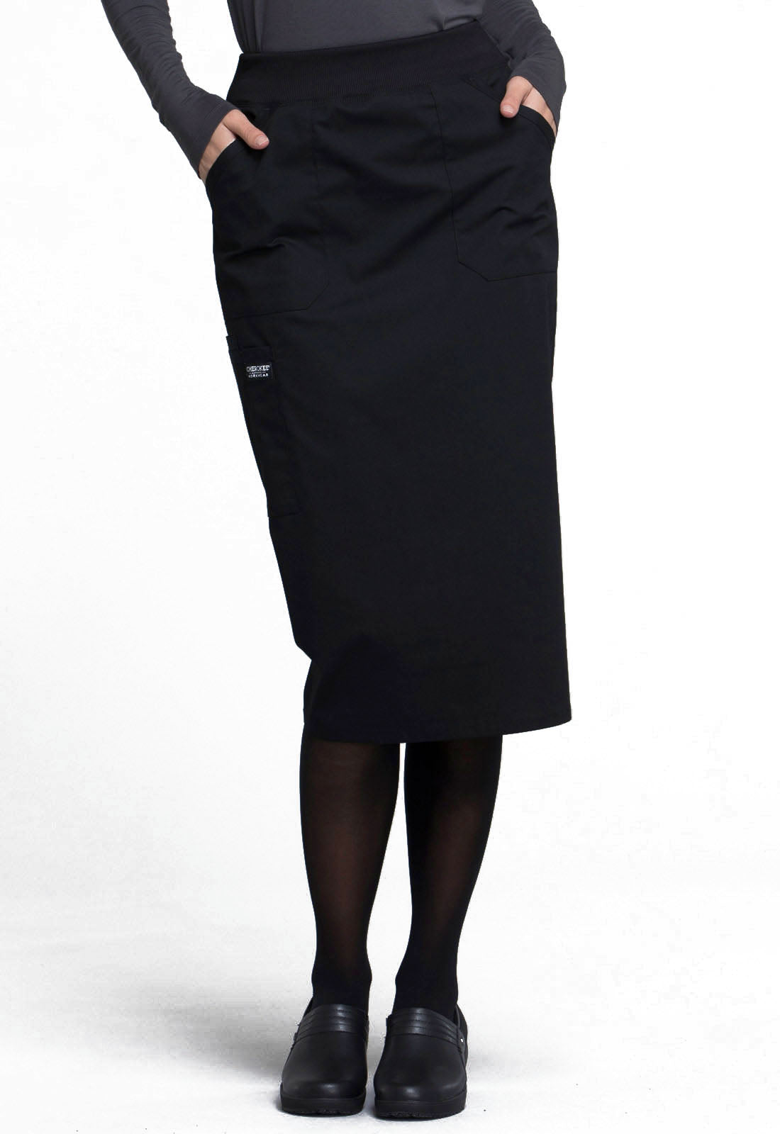 Cherokee WW Professionals Women's WW510 30" Knit Waistband Skirt