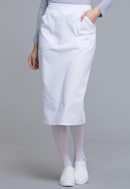 Cherokee WW Professionals Women's WW510 30" Knit Waistband Skirt