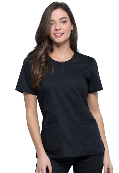 Cherokee WW Revolution Women's WW602 Round Neck Top