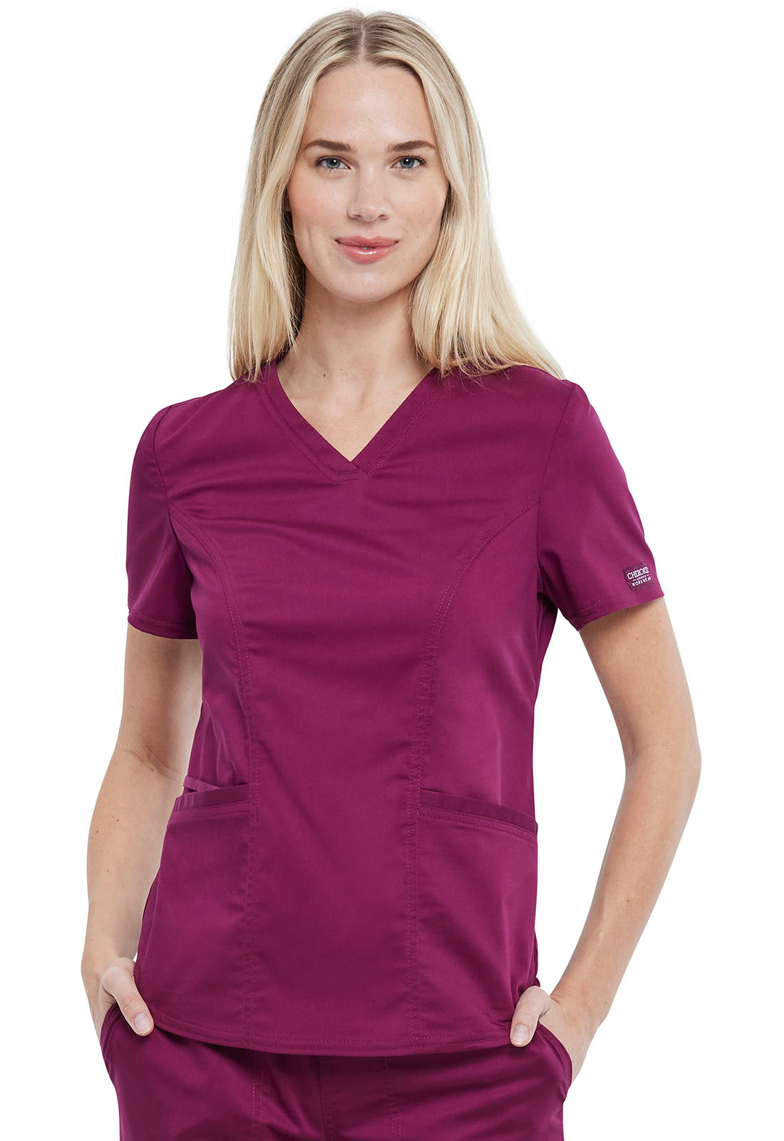 Cherokee WW Revolution Women's WW612 V-Neck  Top