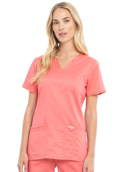Cherokee WW Revolution Women's WW620 V-Neck Top