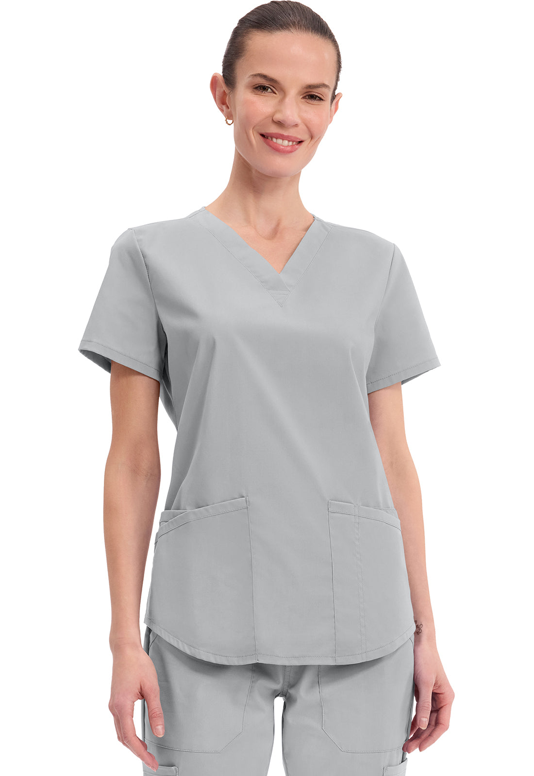 WW Professionals Women's WW665 V-Neck Top