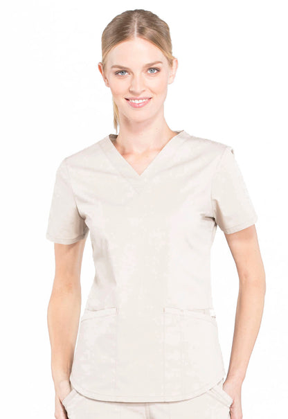 Cherokee WW Professionals Women's WW665 V-Neck Top