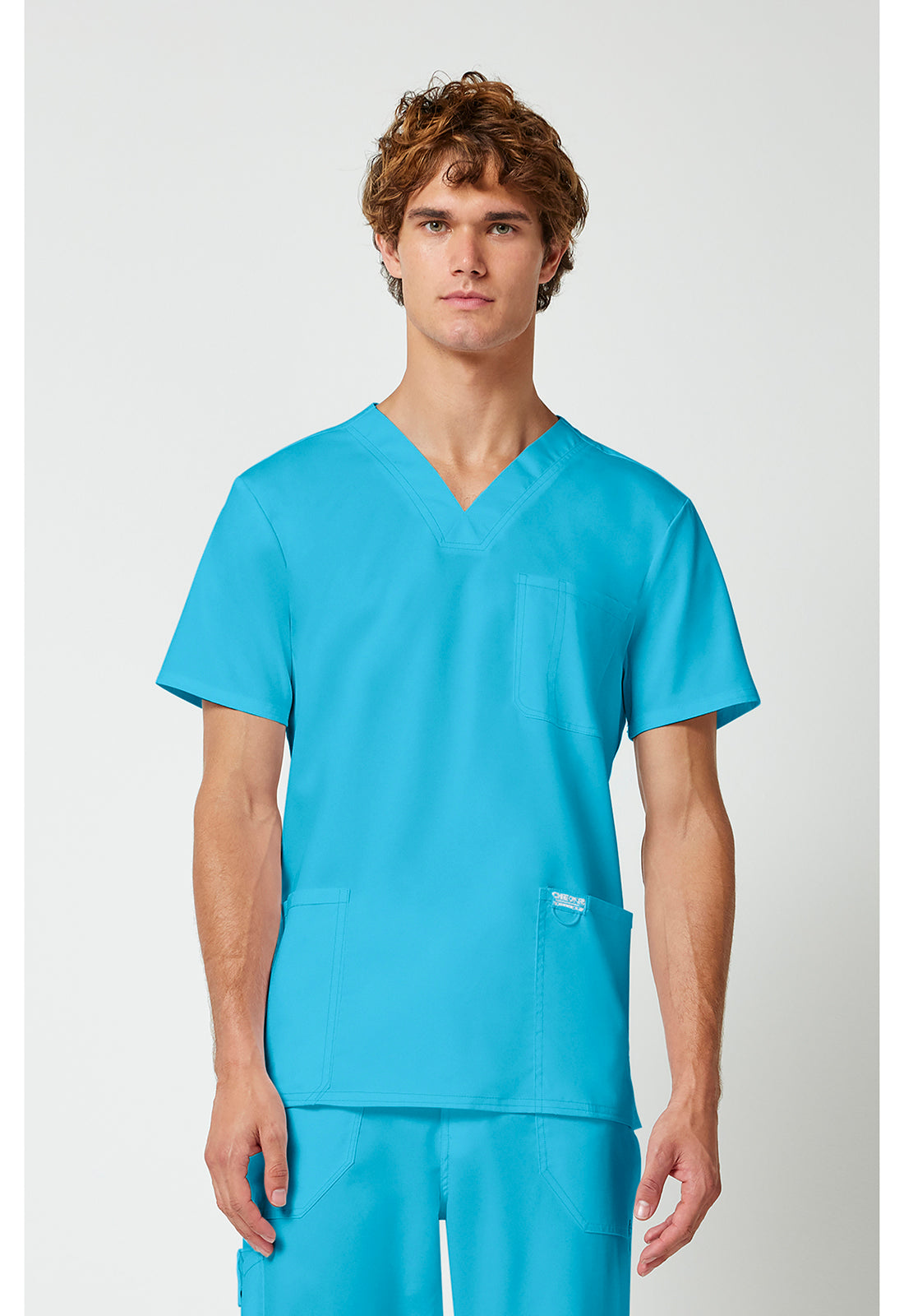 Cherokee WW Revolution Men's WW670 Men's V-Neck Top
