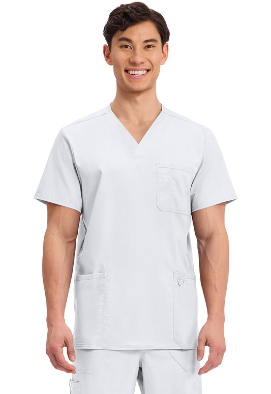 Cherokee WW Revolution Men's WW670 Men's V-Neck Top