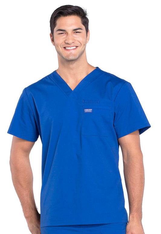 WW Professionals Men's WW675 Men's Tuckable V-Neck Top