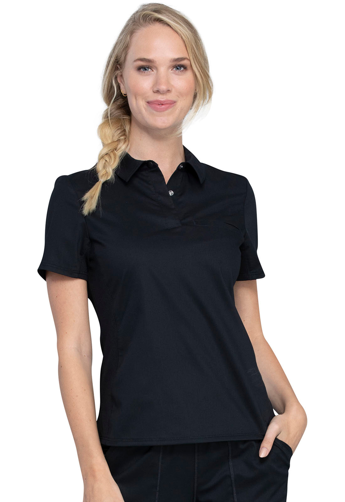 WW Revolution Women's WW698 Tuckable Snap Front Polo Shirt