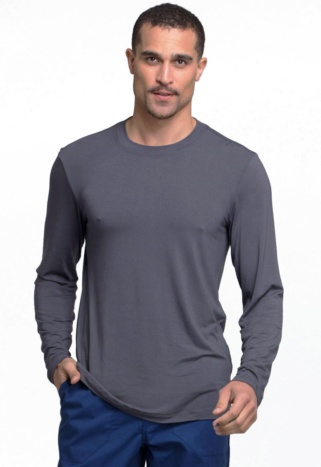 WW Professionals Men's WW700 Men's Underscrub Knit Top