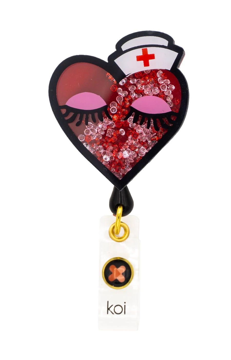 koi Artist Series Women's A156A Shaker Badge Reel