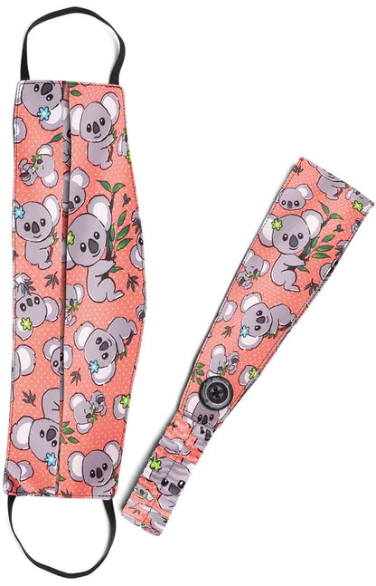 koi Basics Women's A162 Fashion Mask + Headband Set