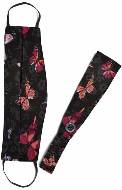 koi Basics Women's A162 Fashion Mask + Headband Set