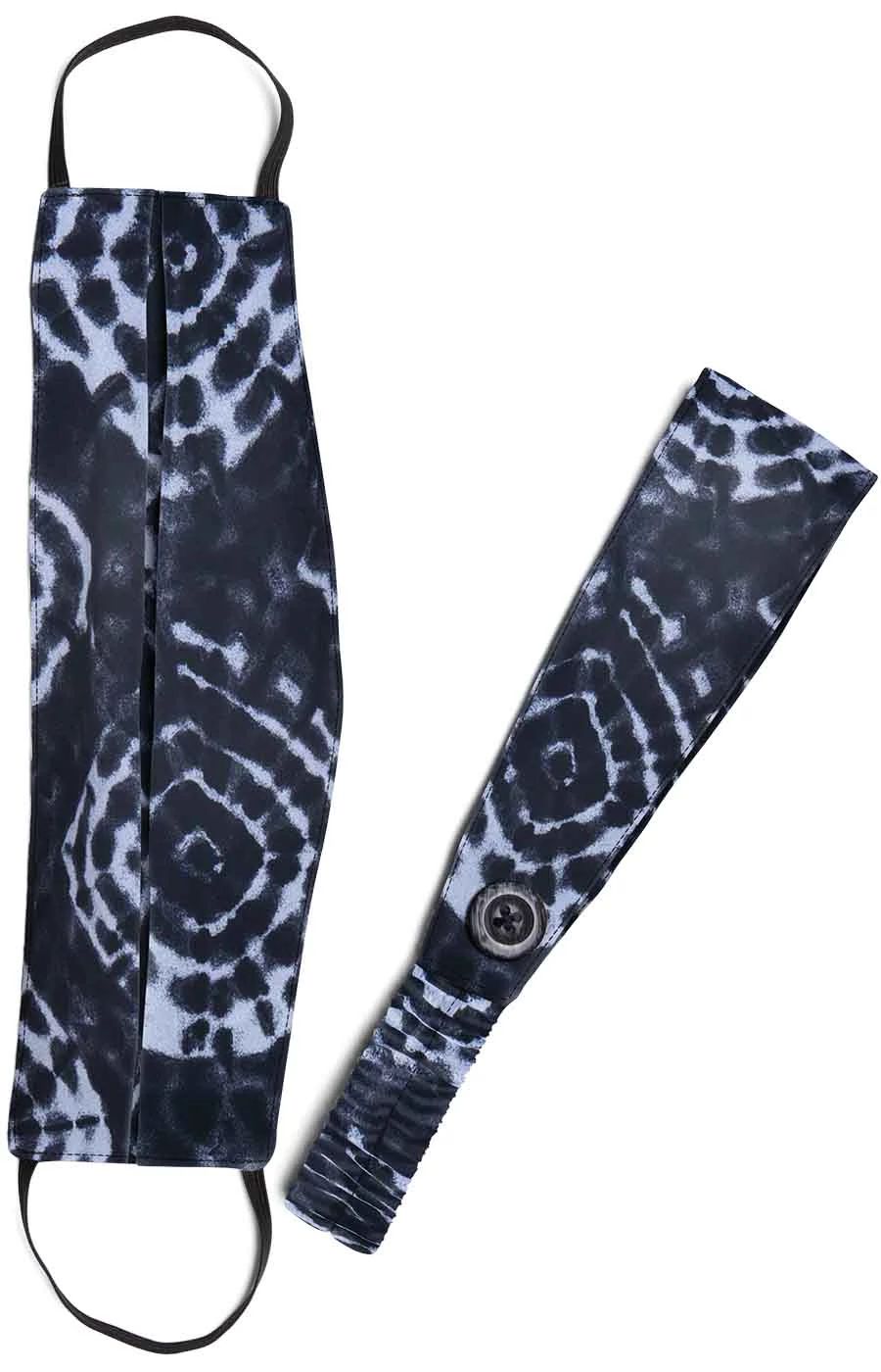 koi Basics Women's A162 Fashion Mask + Headband Set