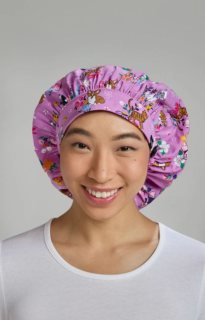 koi Essentials Unisex A174PR Bouffant Scrub Cap