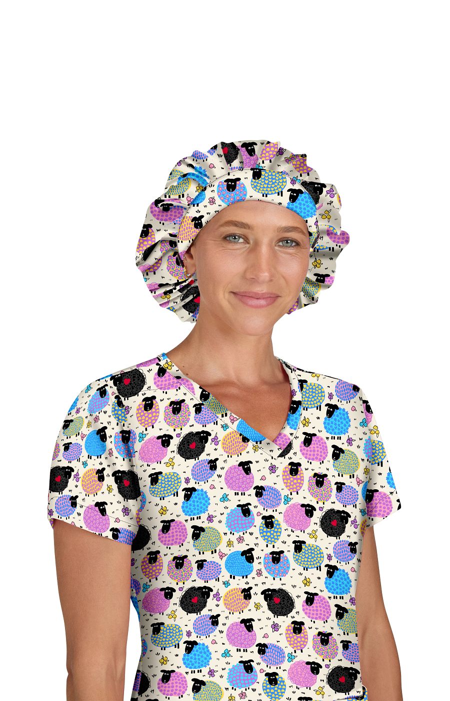 koi Artist Series Unisex A174PRA Bouffant Cap