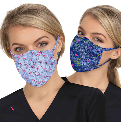 BA157-JungleFloral&TropicalFlamingo-OS