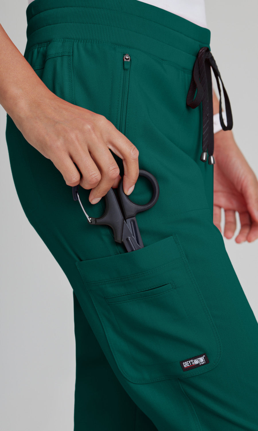 GRSP537P Hunter Green Detail