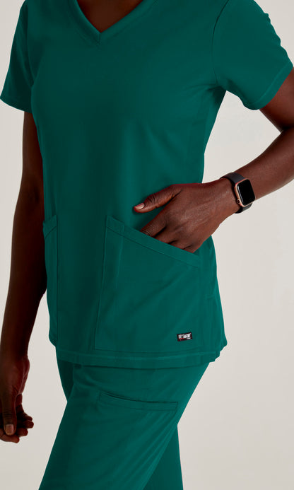 GRST045 Hunter Green Detail