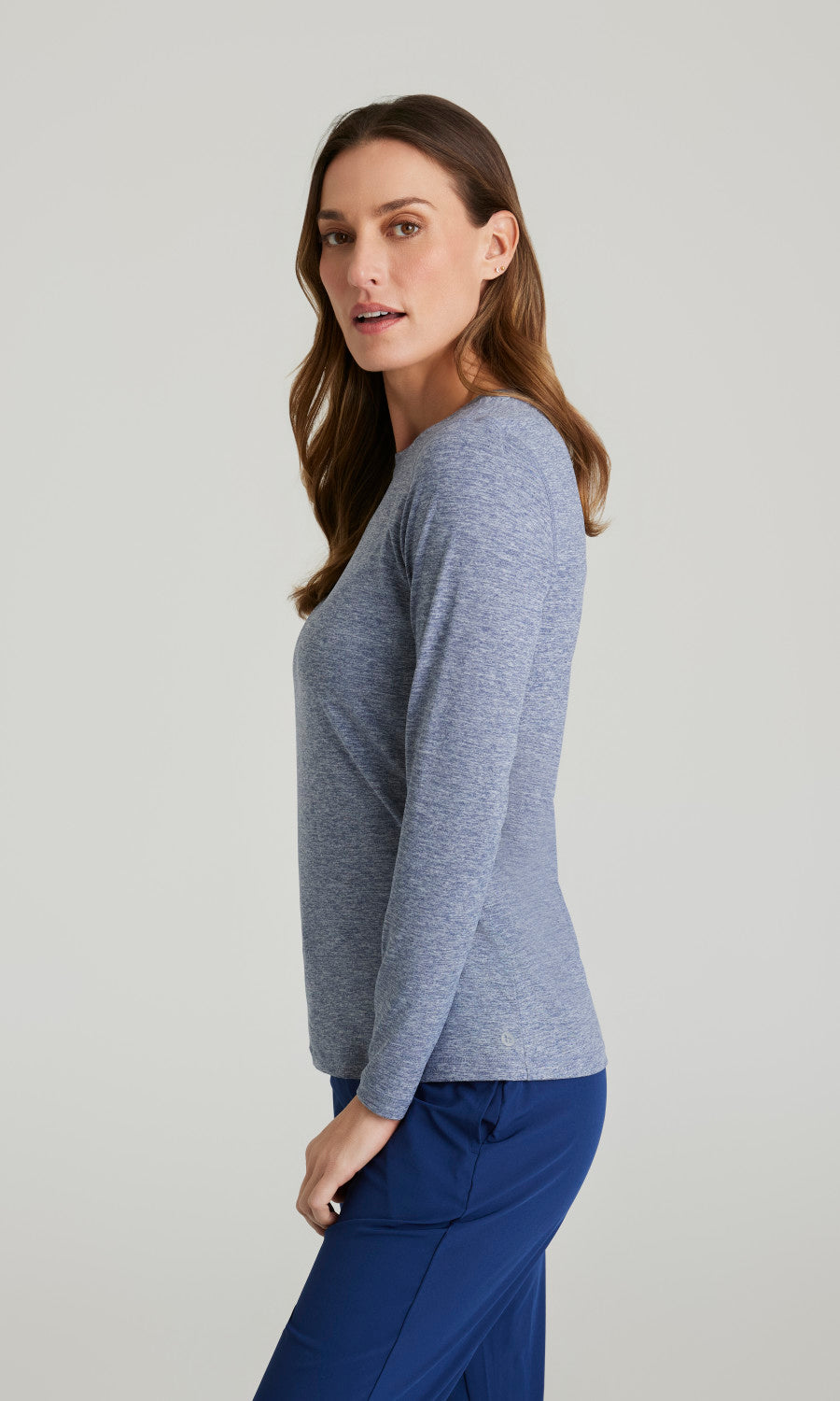 BOK804 Indigo Heather Side