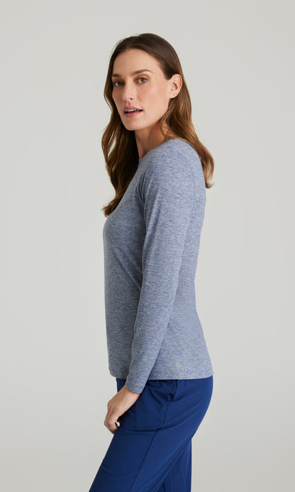 BOK804 Indigo Heather Side