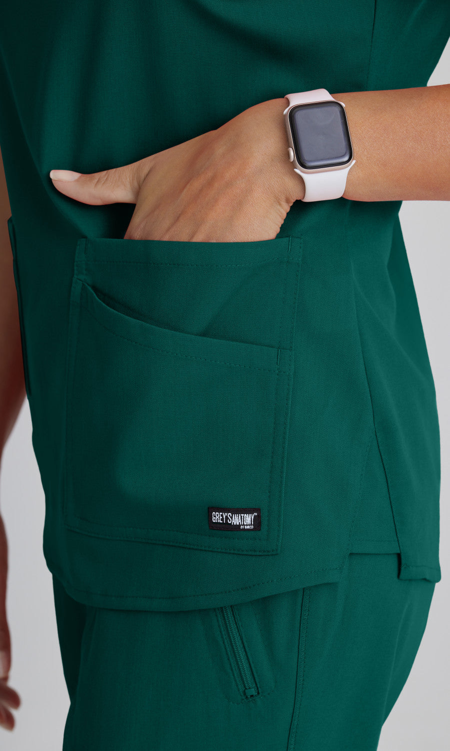 GRST011 Hunter Green Detail