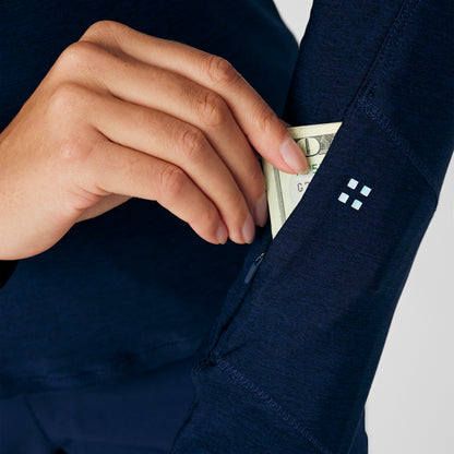 WT311 HEATHER NAVY View 3