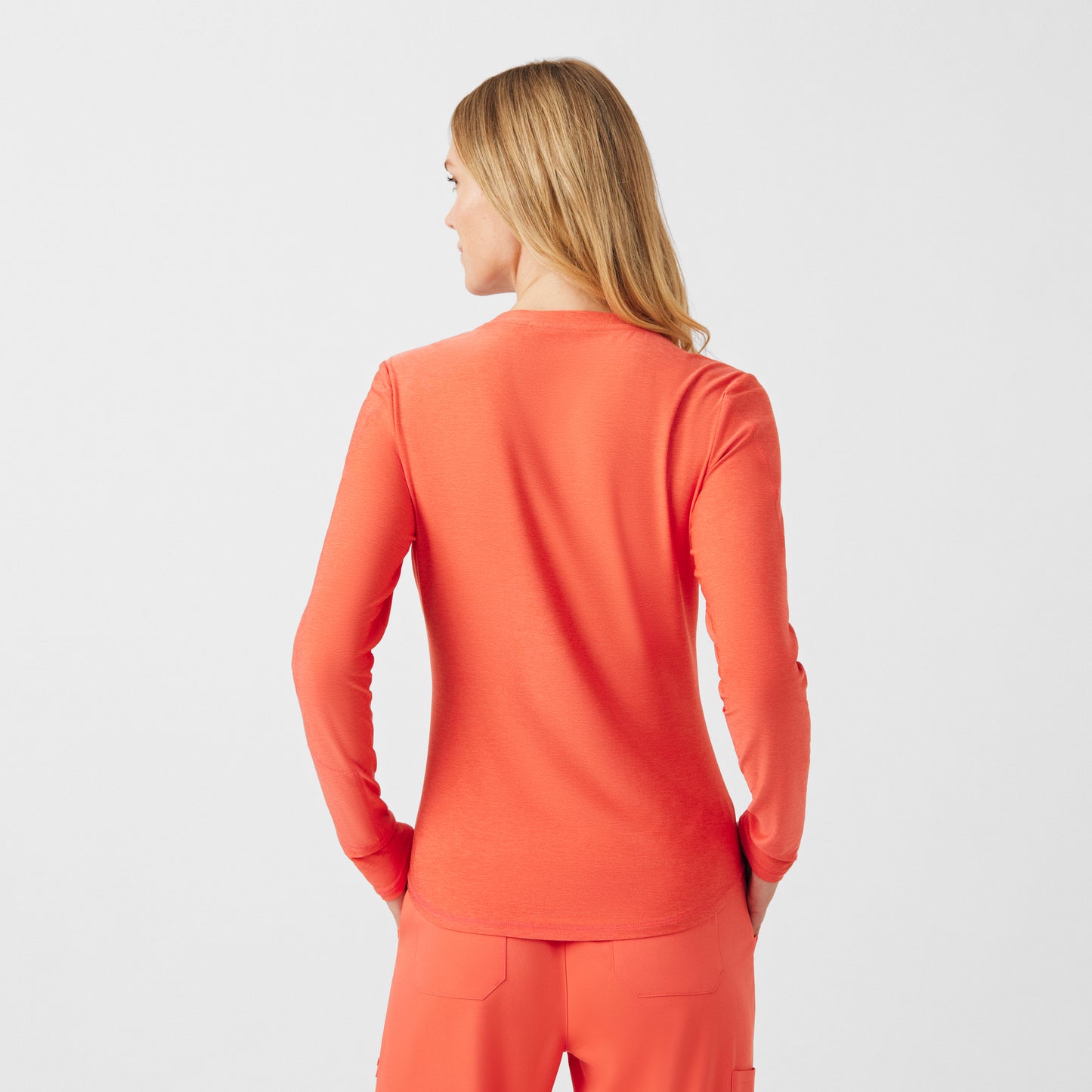 WT311 HEATHER CORAL SUNSET View 3