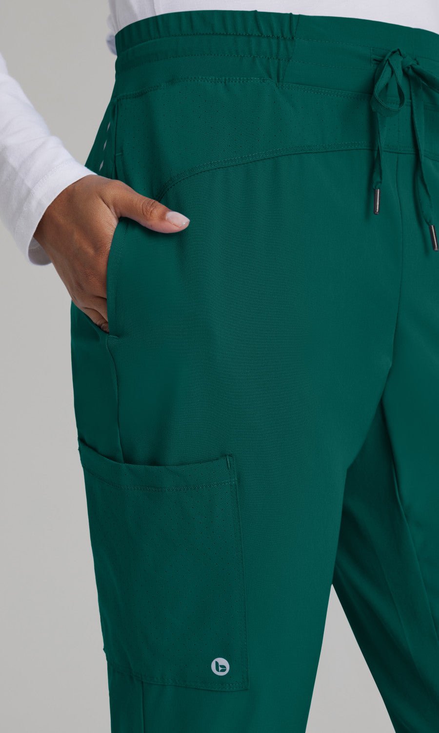 BOP513P Hunter Green Detail