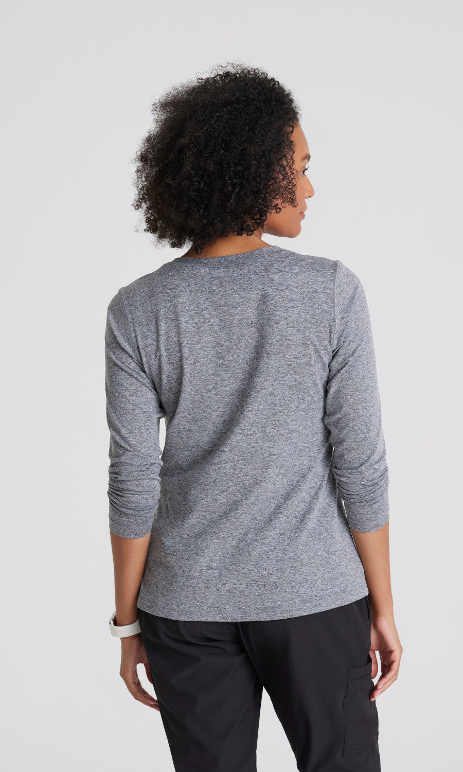 BOK804 Grey Heather Back