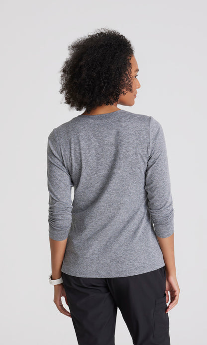 BOK804 Grey Heather Back