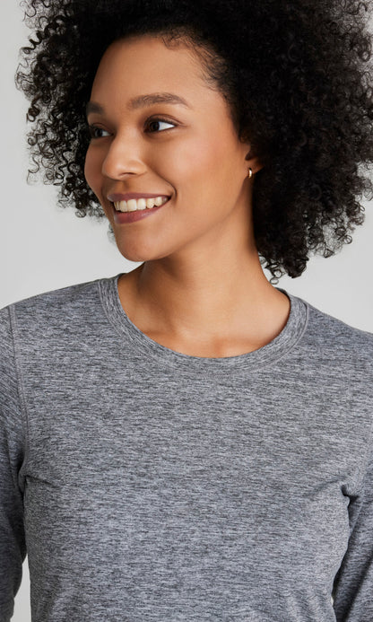 BOK804 Grey Heather Detail