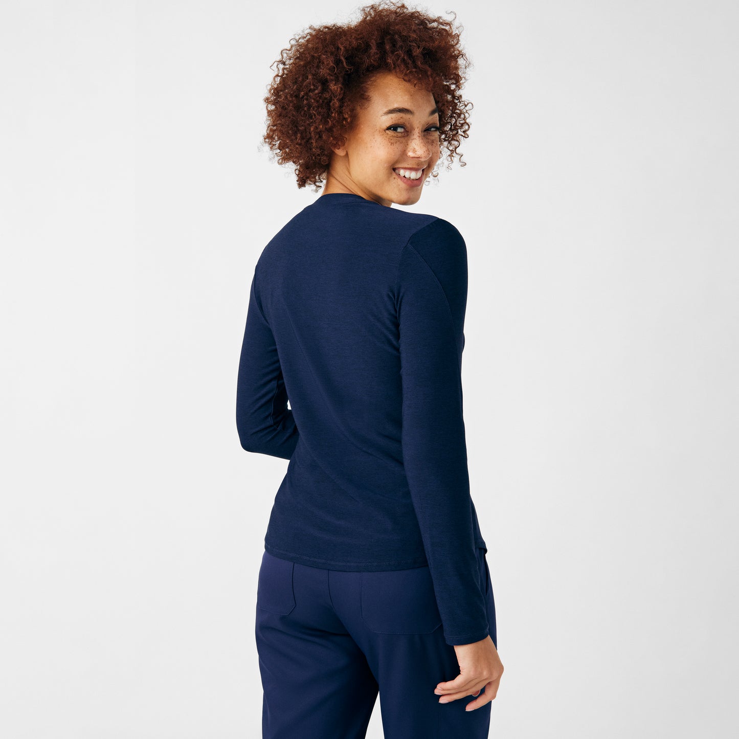 WT311 HEATHER NAVY View 4