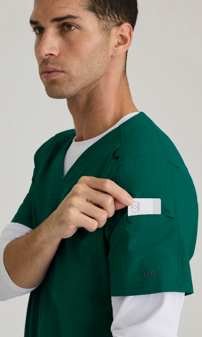 BOT195 Hunter Green Detail