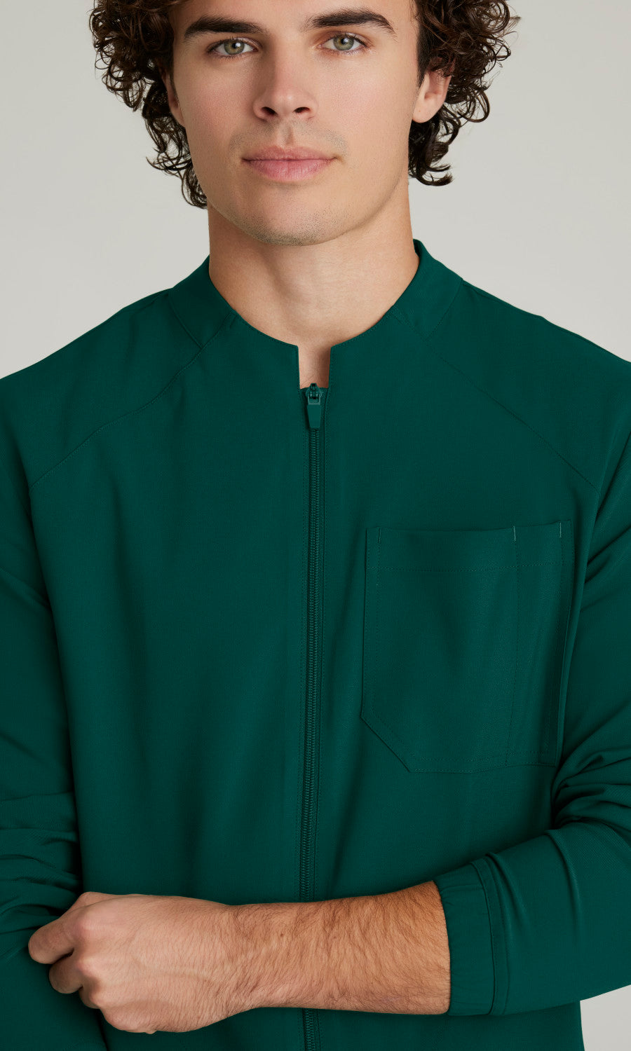 GSSW887 Hunter Green Detail