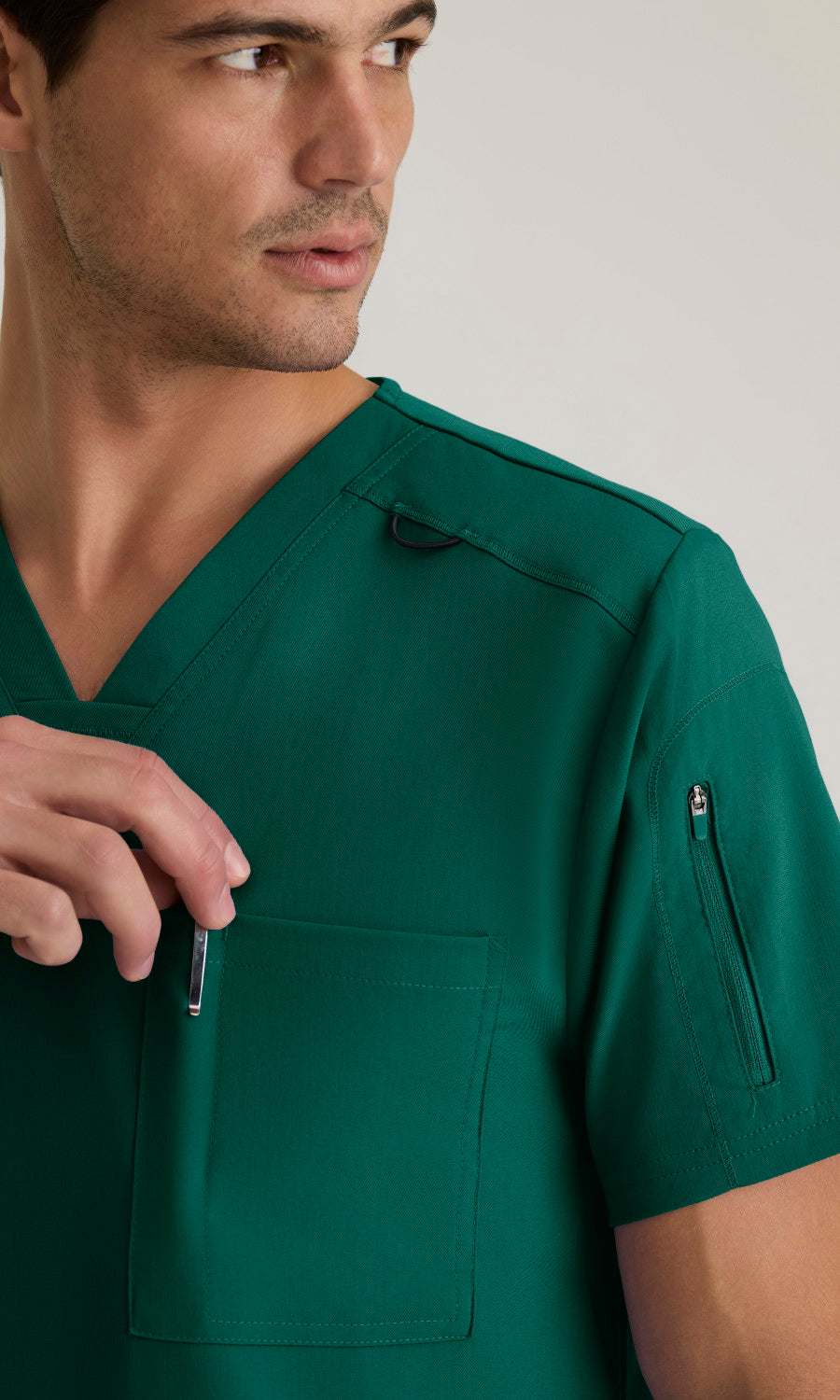 GRST079 Hunter Green Detail