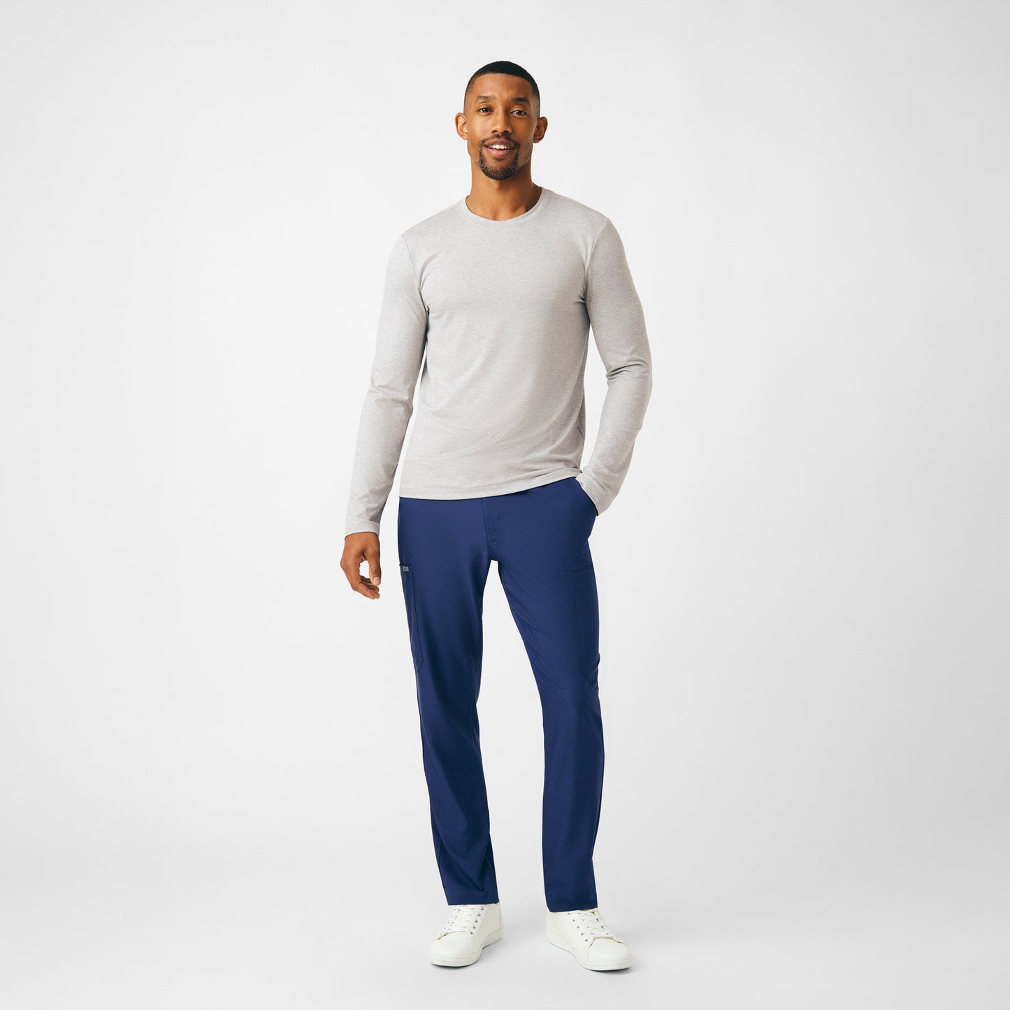 LT112 HEATHER LIGHT GRAY View 2