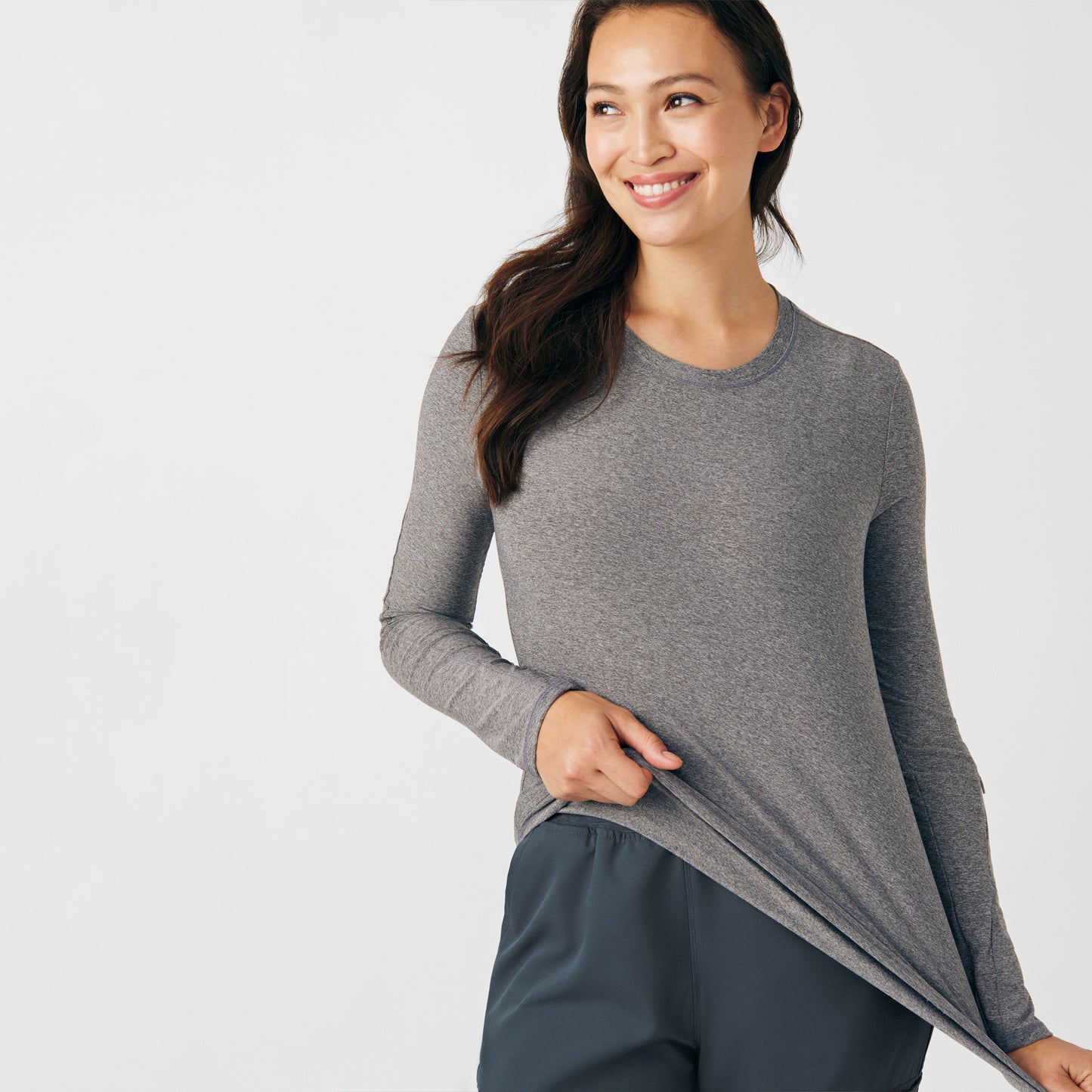 WT311 HEATHER GREY View 1