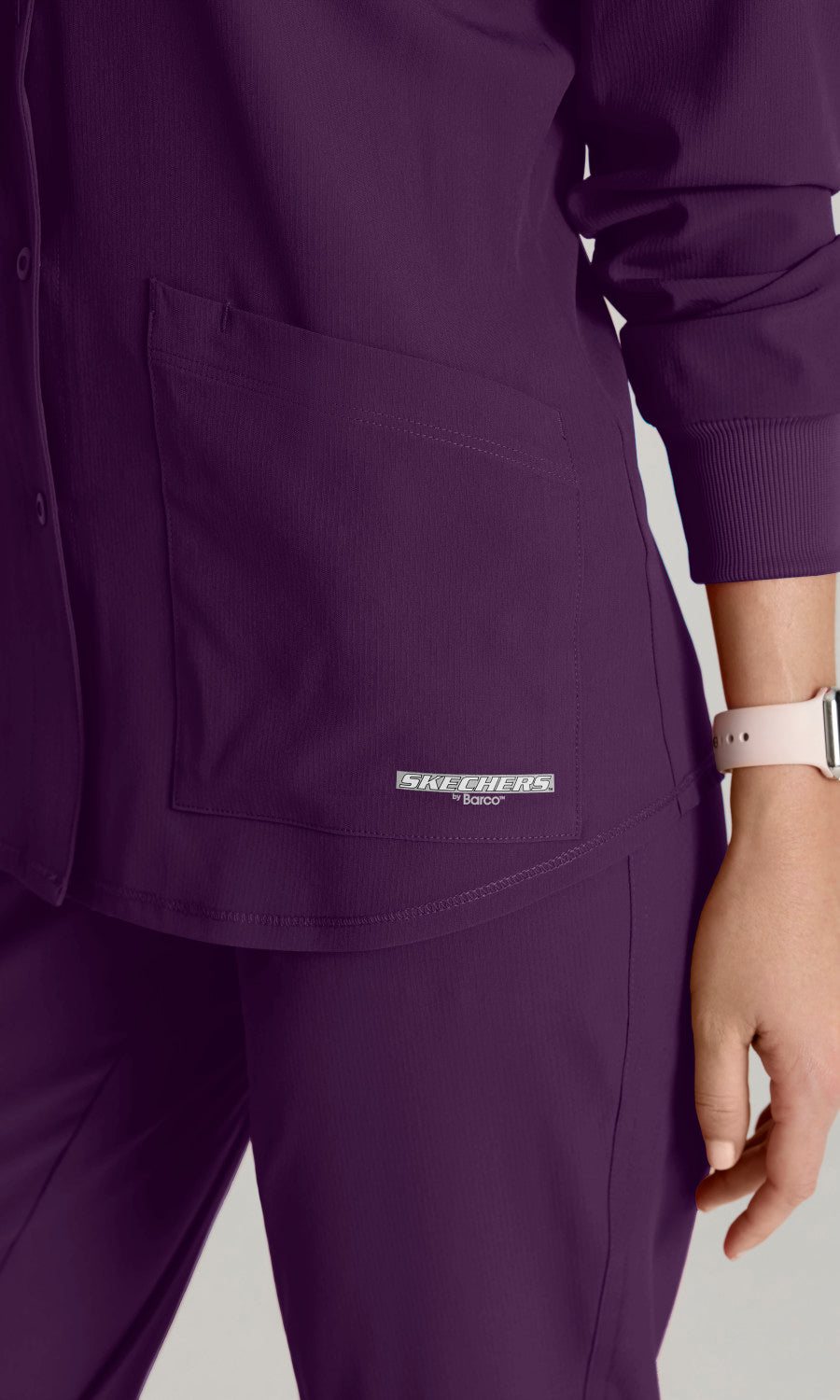 SK401 Eggplant Detail