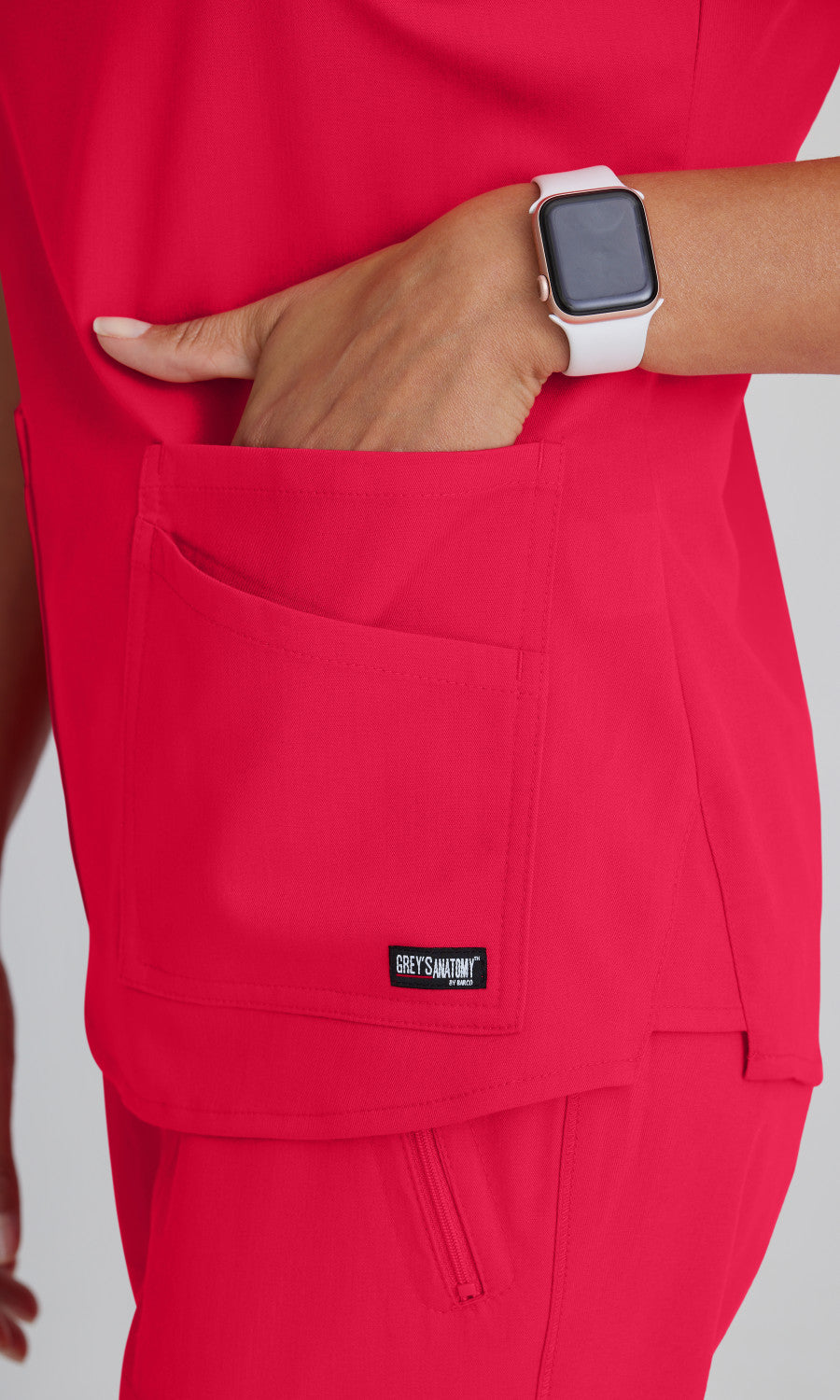 GRST011 Scarlet Red Detail