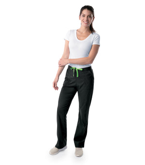 Landau 2042 Tall Women's Modern 1/2 & 1/2 Straight Leg Pant