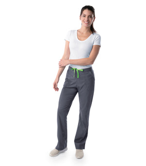 Landau 2042 Tall Women's Modern 1/2 & 1/2 Straight Leg Pant