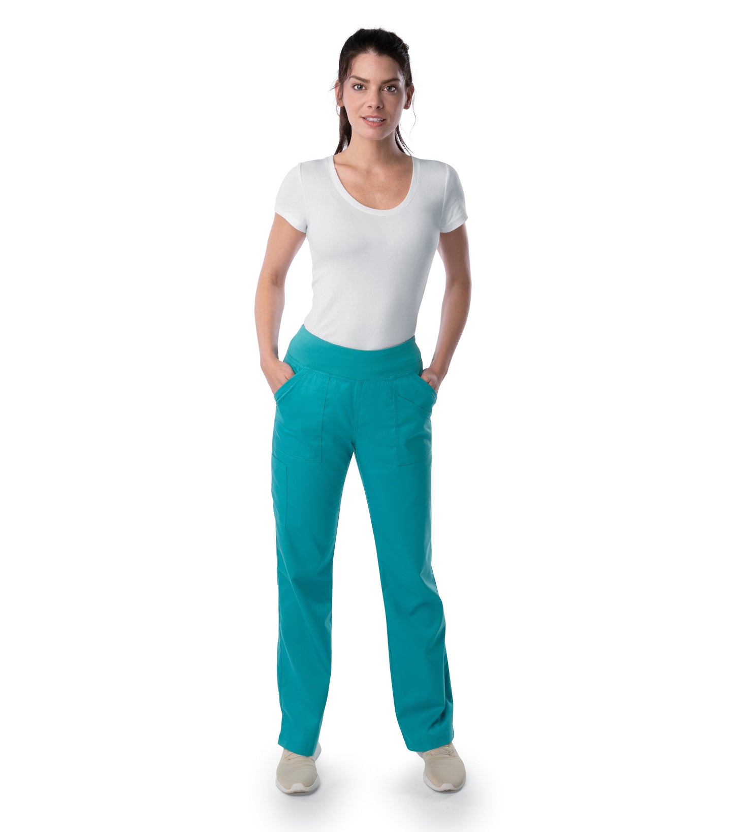 Landau 2043 Petite Women's Modern Yoga Pant
