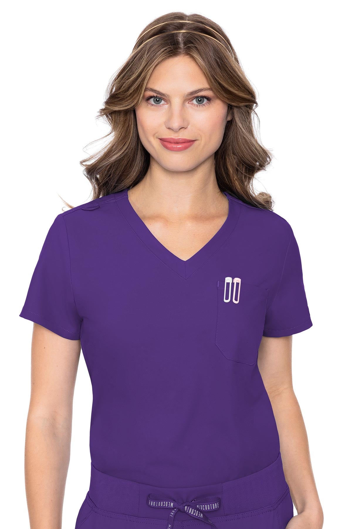 Med Couture Grape TOP