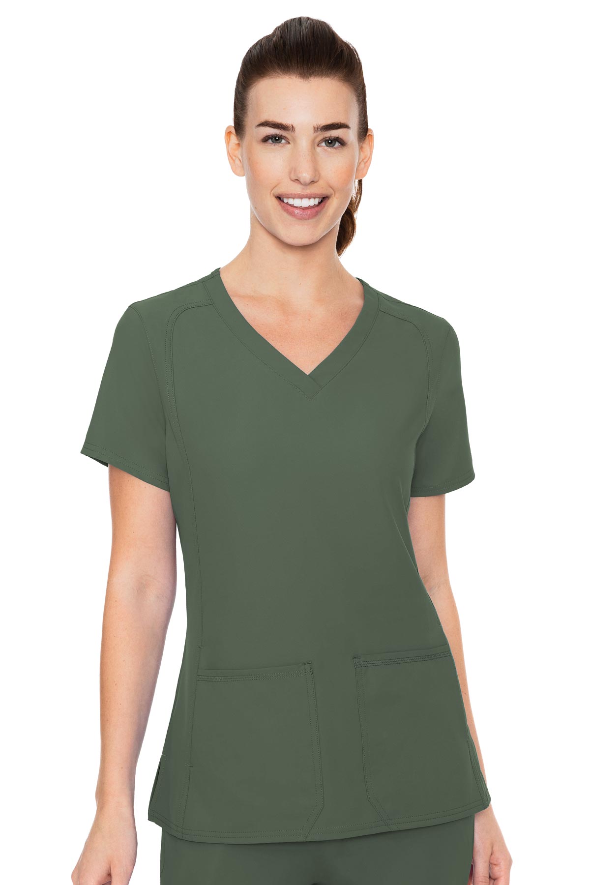 Med Couture Olive TOP